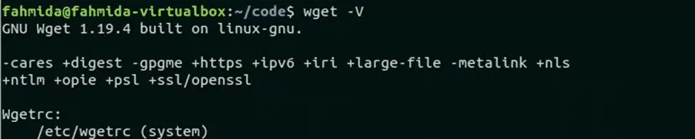wget command not found