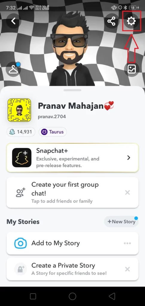snapchat profile