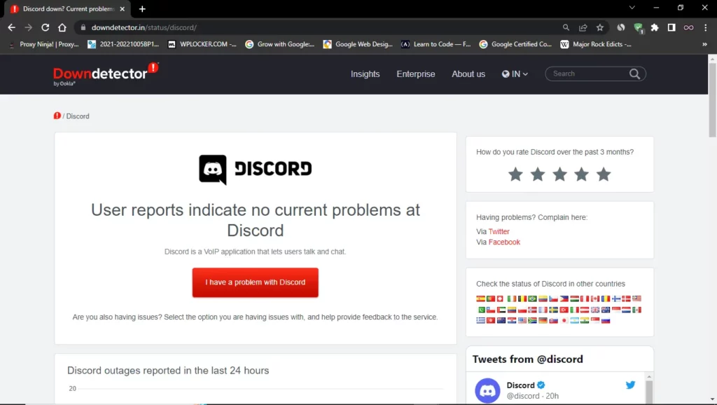 discord downdetector