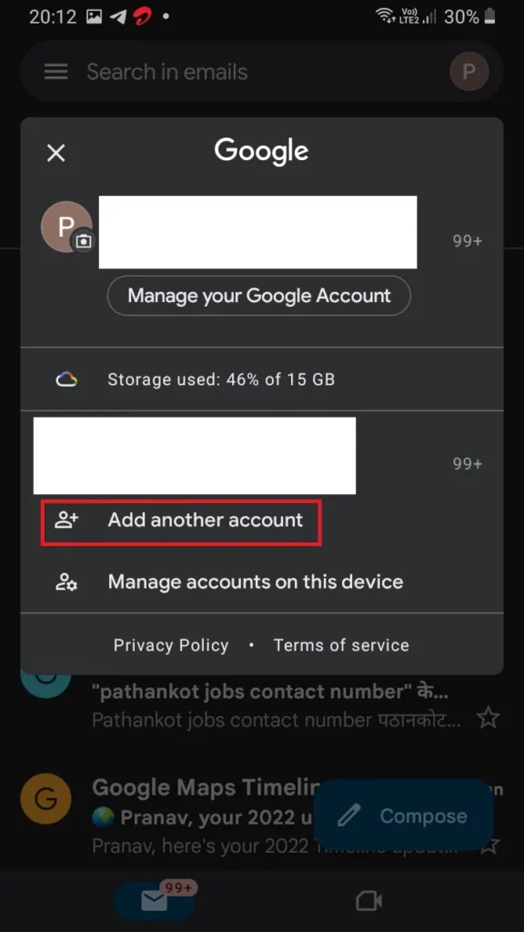 Add Gmail Account