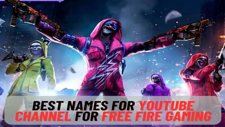 500-best-name-for-youtube-channel-for-gaming-free-fire-feb-2024